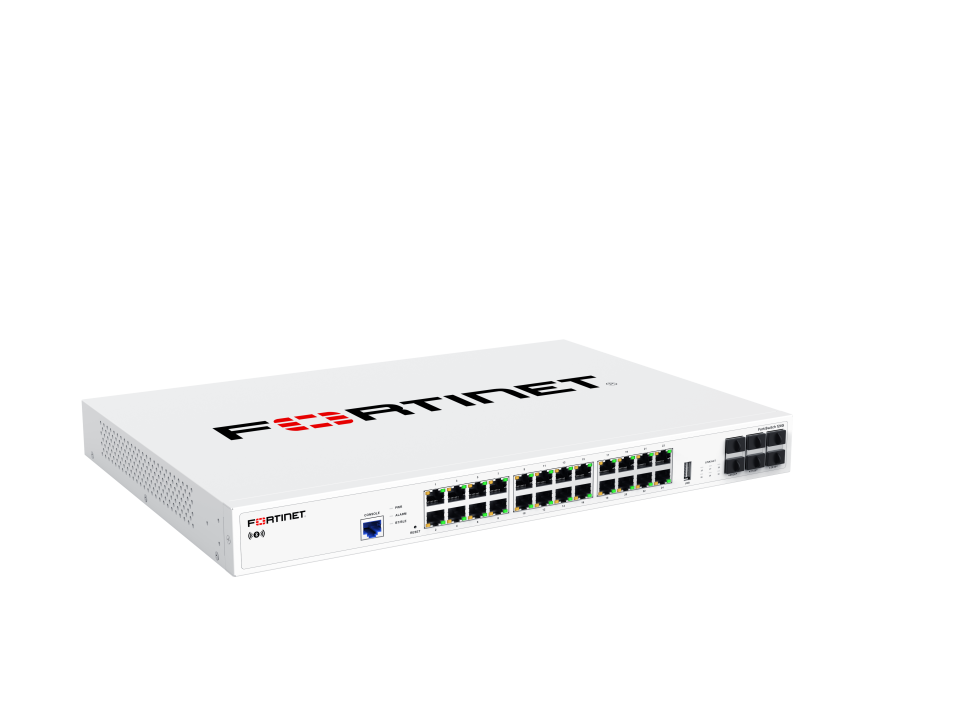 Fortinet introduceert de nieuwe FortiSwitch 124G switch