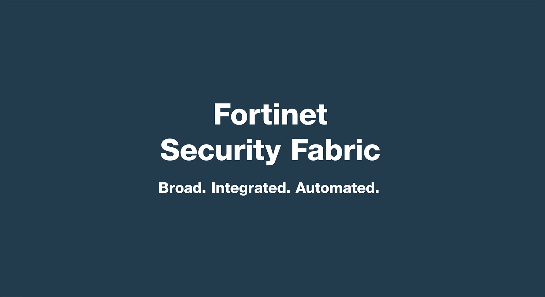 Welke producten zijn onderdeel van de Fortinet Security Fabric?